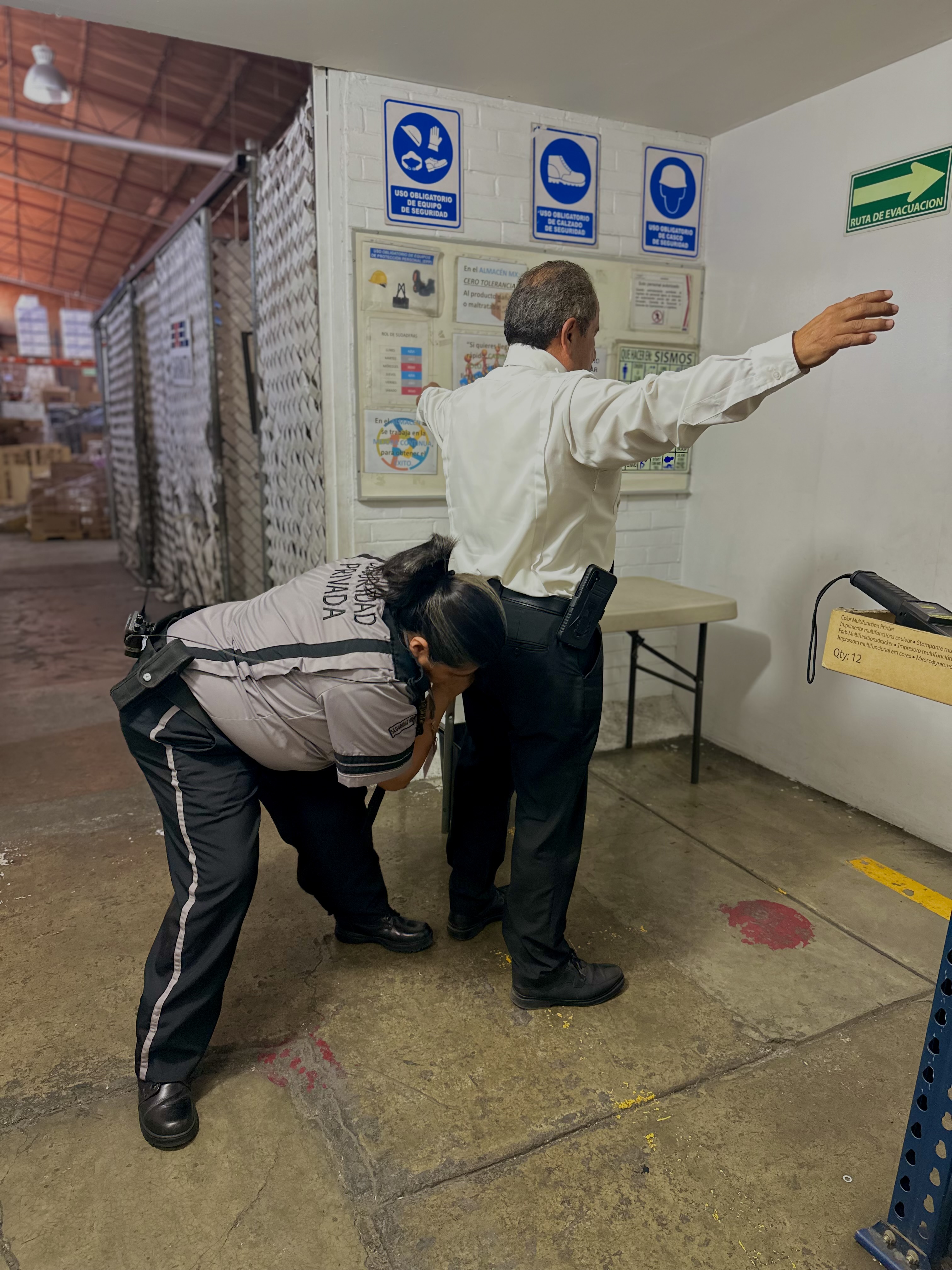 Guardia Aztec en turno activo