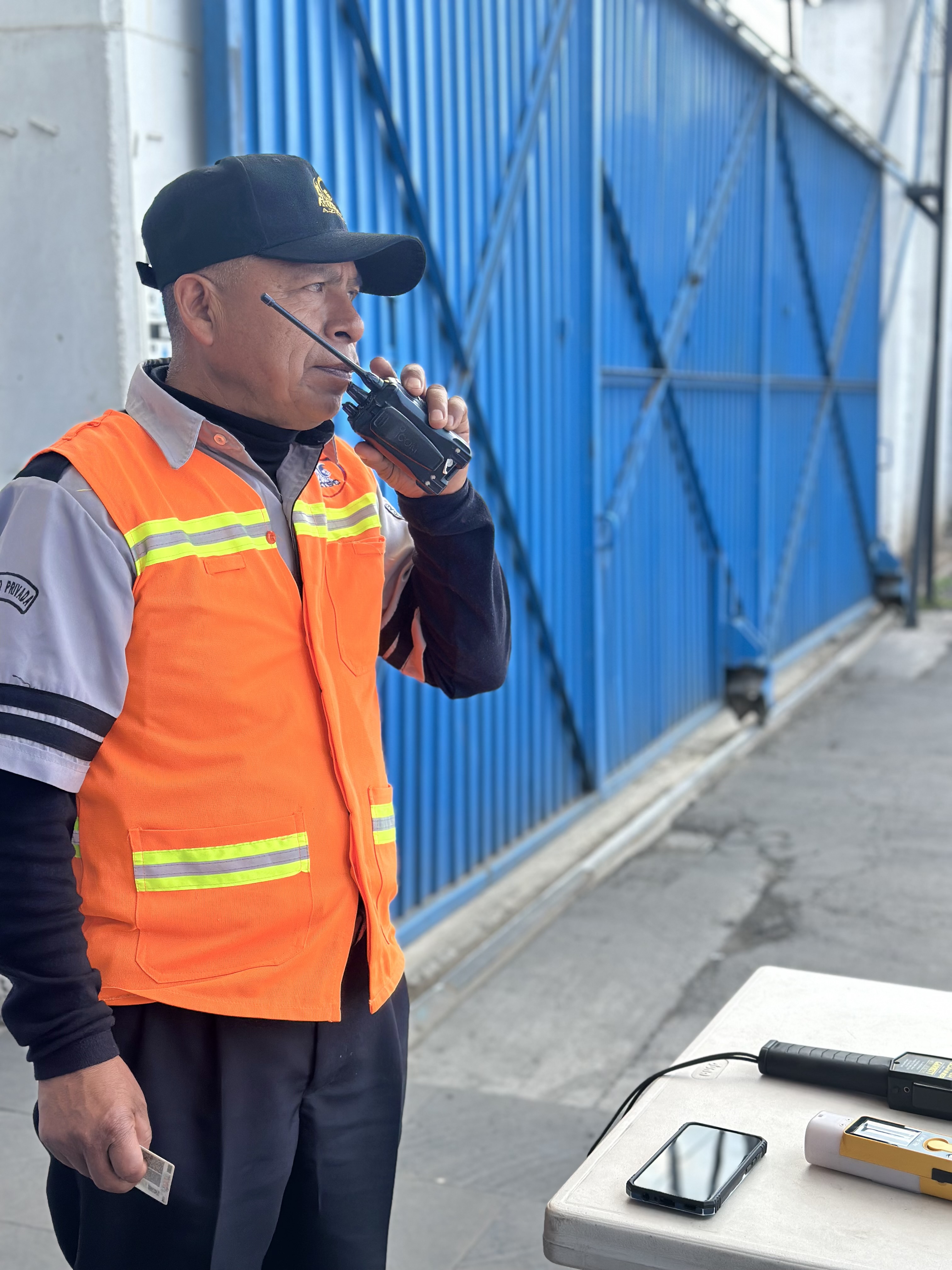 Vigilancia en accesos